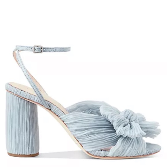 Loeffler Randall Camellia blue 3” sandal wedding shoes “something blue” 💙👰‍♀️ - Picture 5 of 7